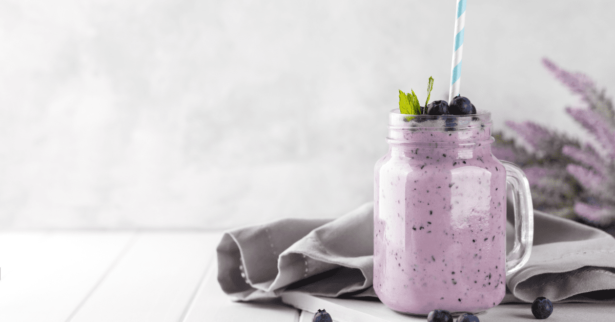 Glowing Skin From Within: Blueberry Glow Smoothie