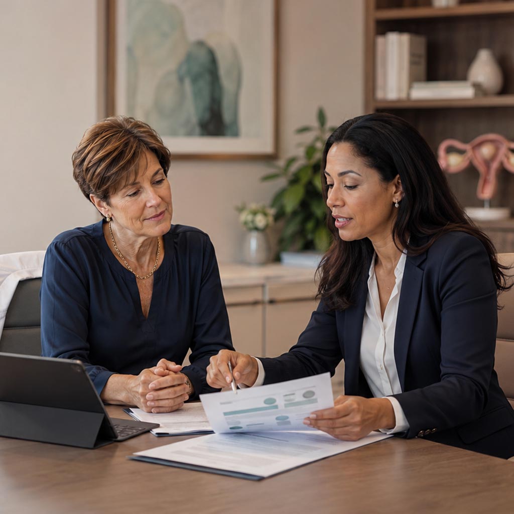 OBGYN and adviser compare coverage