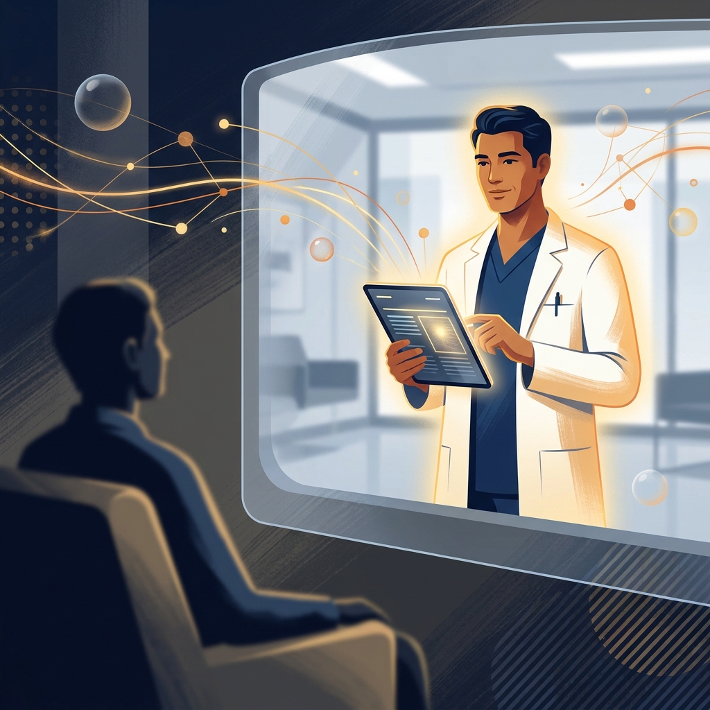 Healthcare brand advertising reaching a dual medical audience of physicians and patients through trusted editorial content