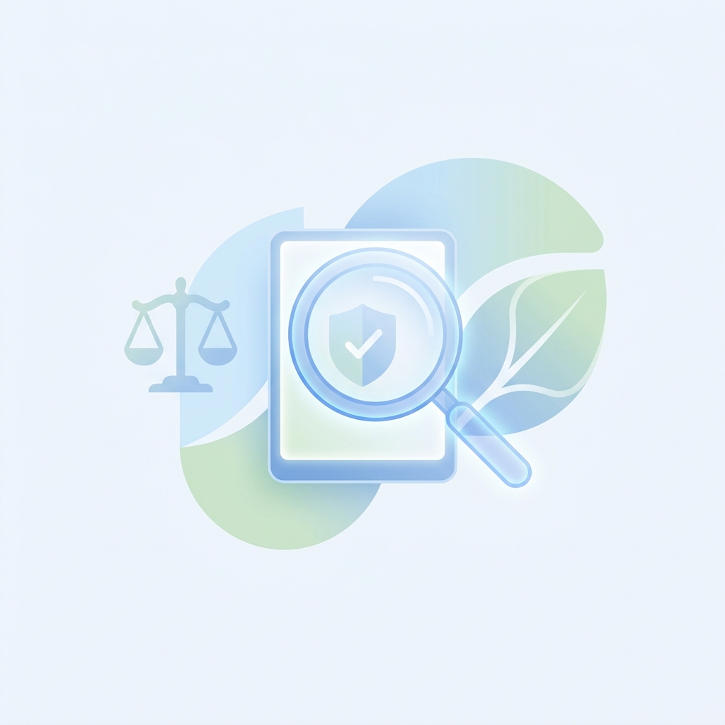Magnifying glass and shield icon symbolizing a Vitalogy Health and Integrative Medicine review